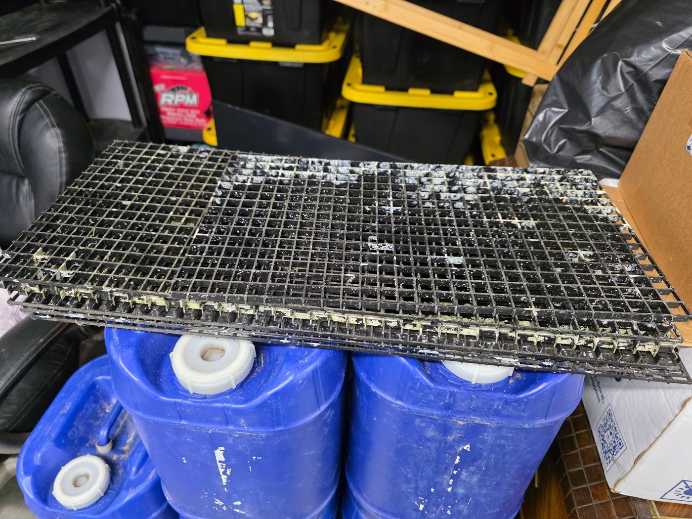 Pre-staged filter media for a home filtration install